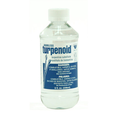 Weber Odorless Turpenoid 8oz (236ml)  1682