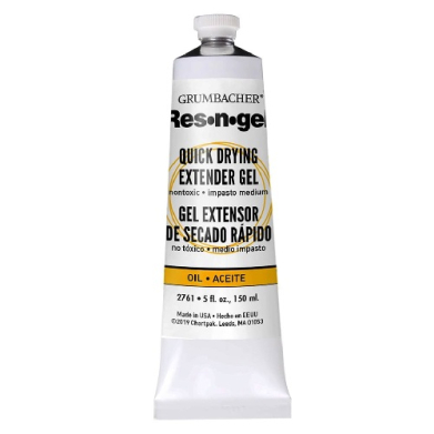 Grumbacher Res-N-Gel Oil Painting Medium 150 ml (5oz Tube)  2761