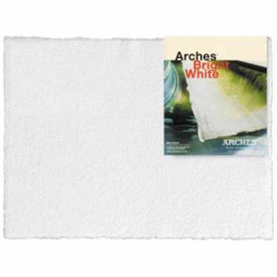 Arches Watercolor Paper 22" x 30" - (1 Sheet, 140lb) Rough, Brite White