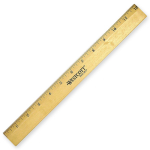 Westcott Wooden Office Ruler 12in