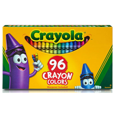 Crayola Crayons - (96 Pack) Assorted Colors