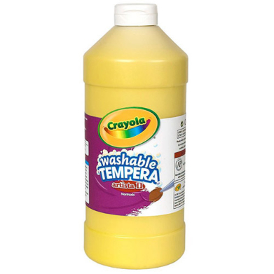Crayola Washable Tempera Paint - (16oz/473ml) Yellow