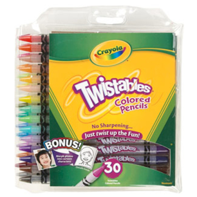 Crayola Twistables Colored Pencils - (30 Pack)