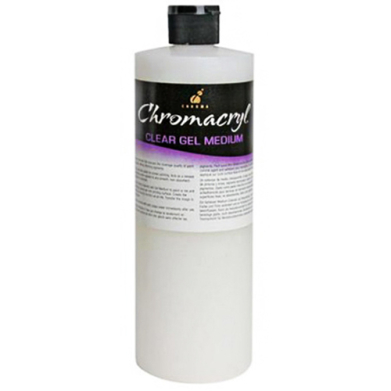 Chromacryl Clear Gel Medium - (16oz/473ml)