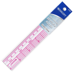 Westcott 10ths/Metric Beveled Ruler 1in x 6in