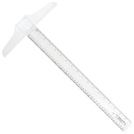 Westcott Clear Plastic T-Square 18"