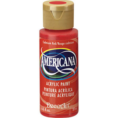 DecoArt Americana Acrylic Paint - (2oz/59ml) Cadmium Red