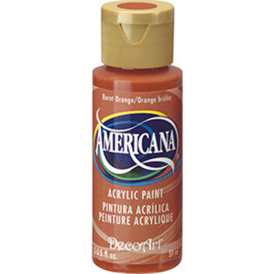 DecoArt Americana Acrylic Paint - (2oz/59ml) Burnt Orange