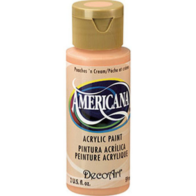 DecoArt Americana Acrylic Paint - (2oz/59ml) Peaches 'n Cream
