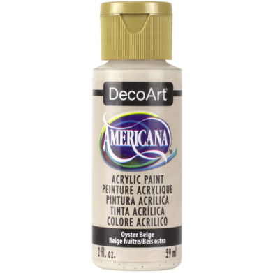 DecoArt Americana Acrylic Paint - (2oz/59ml) Oyster Beige