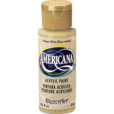 DecoArt Americana Acrylic Paint - (2oz/59ml) Antique White