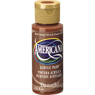 DecoArt Americana Acrylic Paint - (2oz/59ml) Burnt Sienna