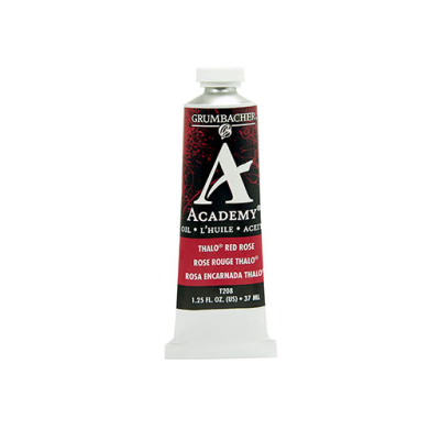 Grumbacher Academy Oil Paint - (1.25oz/37ml) Thalo Red Rose