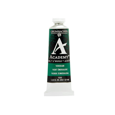 Grumbacher Academy Oil Paint - (1.25oz/37ml) Viridian Hue