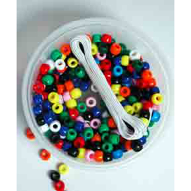 Hygloss Pony Bucket O'Beads 9x6mm (400 count)