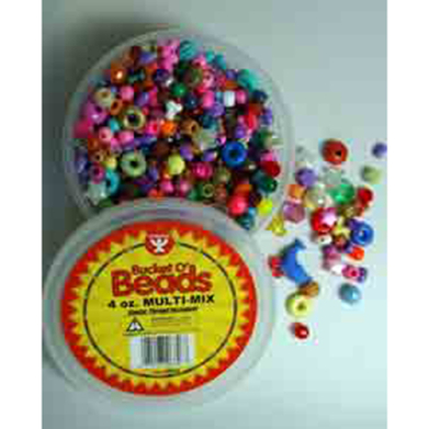 Hygloss Mixed Bucket O'Beads (4oz bucket)