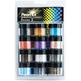 Jacquard Pearl-Ex Powdered Pigment 12 pack set / 3 grams each