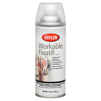 Krylon Workable Fixative Acid-Free Spray - (11oz/311g)