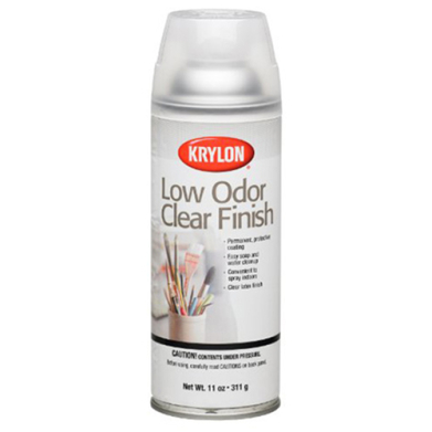 Krylon Low Odor Clear Finish Spray - (11oz/311g) Gloss