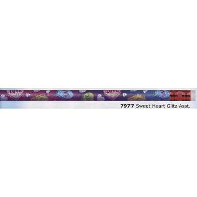 Valentines Confetti Asst Pencil