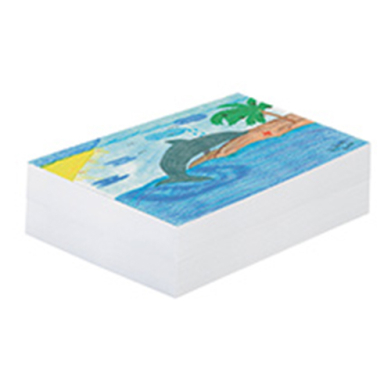 Pacon White Newsprint Unruled Paper Ream 12x18