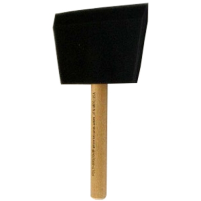 Royal Langnickel Crafters Choice 4" Poly Foam Brush  Wooden Handle