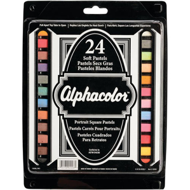 Alphacolor Soft Pastel Set - (24 Pack) Portrait