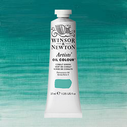 Winsor & Newton Artists' Oil Colour Paint - (1.25oz/37ml) Cobalt Green