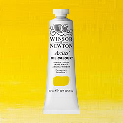 Winsor & Newton Artists' Oil Colour Paint - (1.25oz/37ml) Winsor Yellow