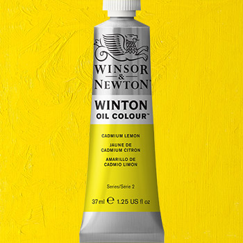 Winsor & Newton Winton Oil Colour Paint - (1.25oz/37ml) Cadmium Lemon