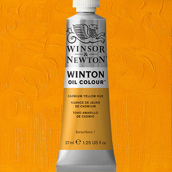 Winsor & Newton Winton Oil Colour Paint - (6.75oz/200ml) Cadmium Yellow Hue