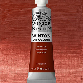 Winsor & Newton Winton Oil Colour Paint - (6.75oz/200ml) Indian Red