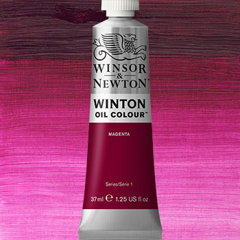 Winsor & Newton Winton Oil Colour Paint - (6.75oz/200ml) Magenta