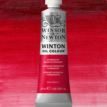 Winsor & Newton Winton Oil Colour Paint - (1.25oz/37ml) Permanent Alizarin Crimson