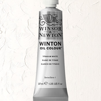 Winsor & Newton Winton Oil Colour Paint - (1.25oz/37ml) Titanium White