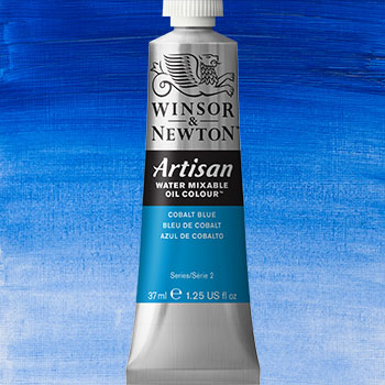 Winsor & Newton Artisan Water Mixable Oil Colour Paint - (1.25oz/37ml) Cobalt Blue
