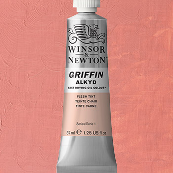 Winsor & Newton Griffin Alkyd Oil Paint - (1.25oz/37ml) Pale Rose Blush -Flesh Tint