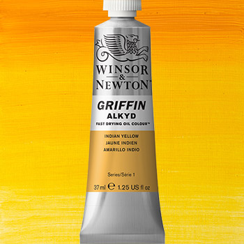 Winsor & Newton Griffin Alkyd Oil Paint - (1.25oz/37ml) Indian Yellow