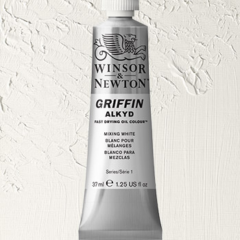 Winsor & Newton Griffin Alkyd Oil Paint - (1.25oz/37ml) Mixing White