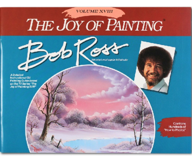 Bob Ross Joy Of Painting Instructional Book - Vol. 18  018