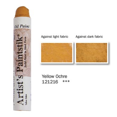 Richeson Shiva Oilstik Paintstik Professional Grade - Yellow Ochre