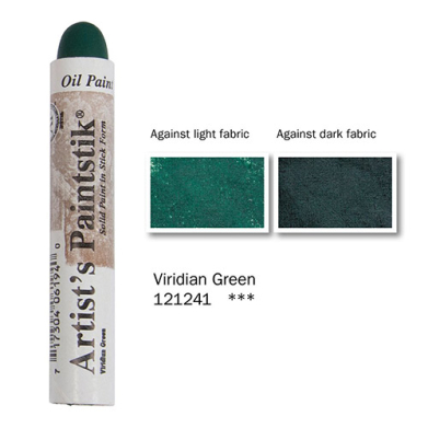 Richeson Shiva Oilstik Paintstik Professional Grade - Viridian Green