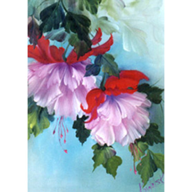 Bob Ross How-To Painting Packet Florals - Fuchsias