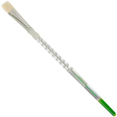 Royal Langnickel Soft-Grip Bristle Brush - Long Handle, Bright #10