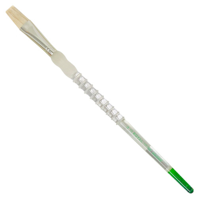 Royal Langnickel Soft-Grip Bristle Brush - Long Handle, Flat #10