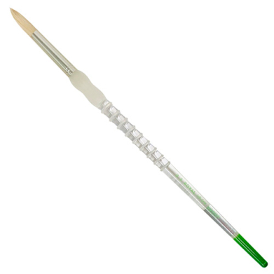 Royal Langnickel Soft-Grip Bristle Brush - Long Handle, Round #8