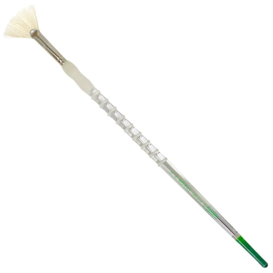 Royal Langnickel Soft-Grip Bristle Brush - Long Handle, Fan #4