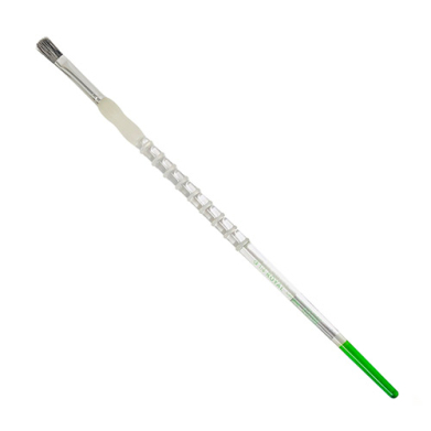 Royal Langnickel Soft-Grip Bristle Fitch Brush - Long Handle, Glaze 1/4"