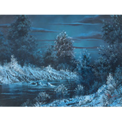 Bob Ross How-To Painting Packet Landscapes - Midnight River