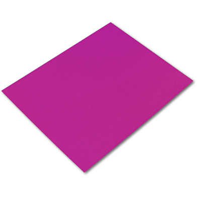 Pacon Railroad Poster Board 22" x 28" - 4 Ply Magenta